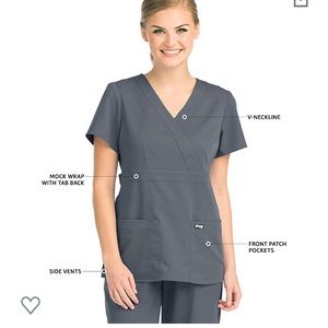 Like new! Grey’s Anatomy by Barco Small Scrubs Set